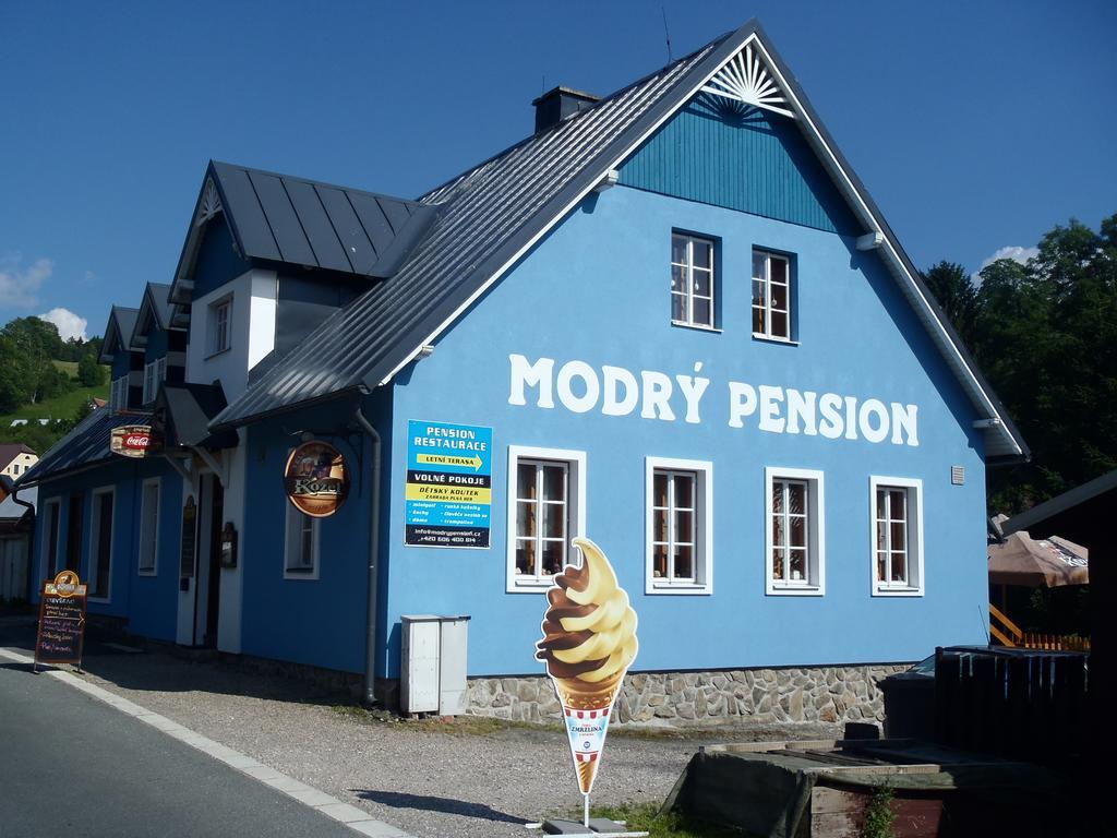 Modry Pension Rokytnice ロキトニツェ・ナト・イゼロウ エクステリア 写真